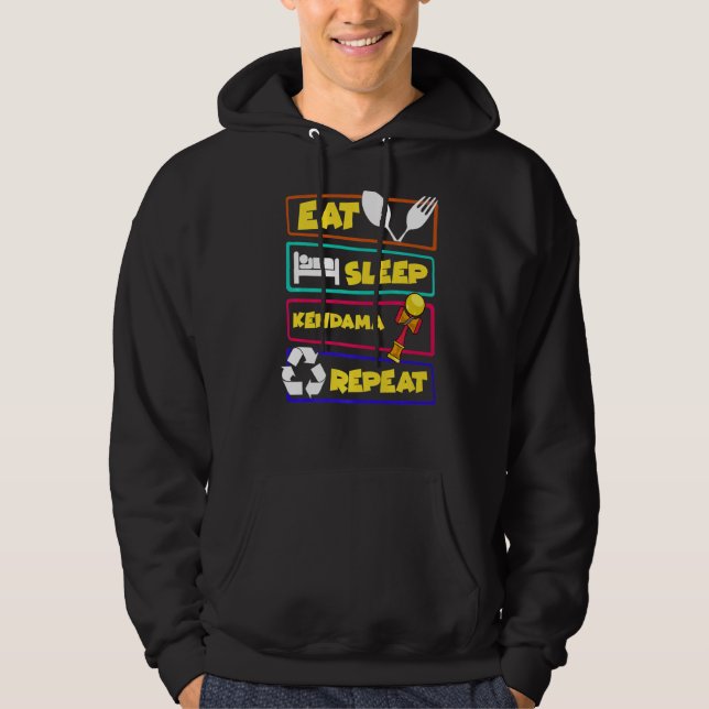 Kendama Trick Japansk Leksak Boll Game Beginner 2 Hoodie (Framsida)