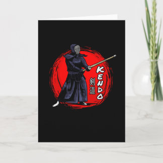 Kendo Aikido Martial Arts Fighter Kort