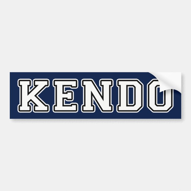 Kendo Bildekal (Framsidan)