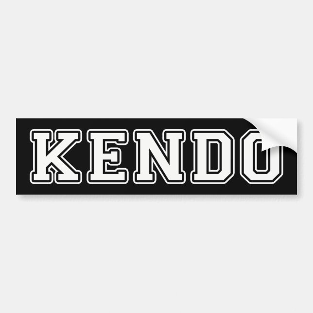 Kendo Bildekal (Framsidan)