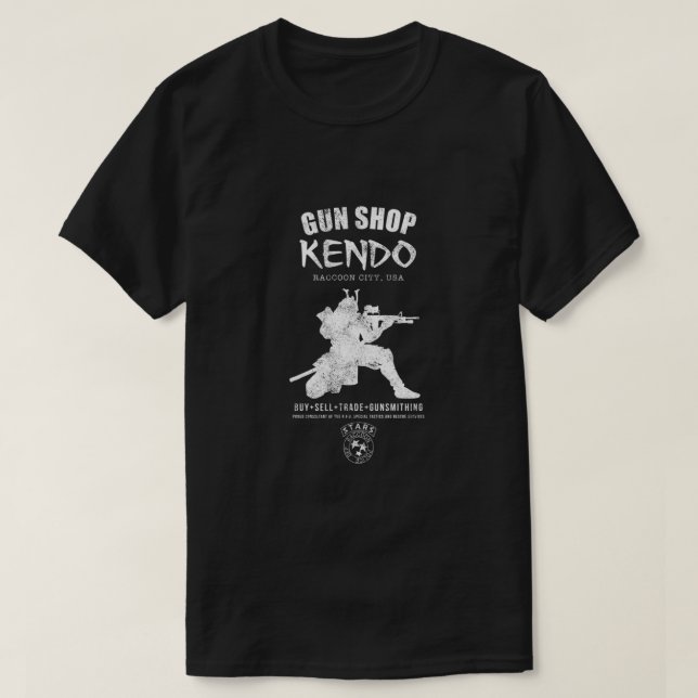 Kendo Gun Shop Classic T Shirt (Design framsida)