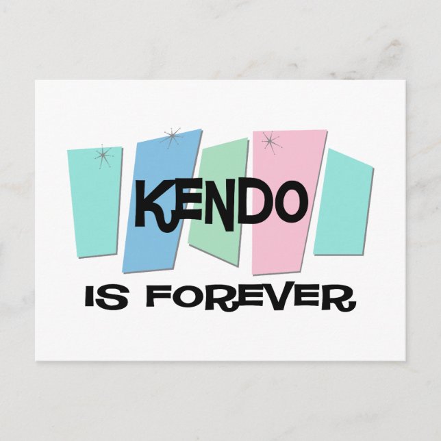 Kendo Is Forever Vykort (Framsida)