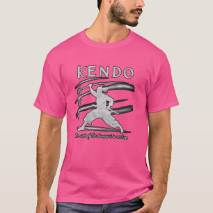 Kendo Japansk Martial Art Design, citat 3 T Shirt