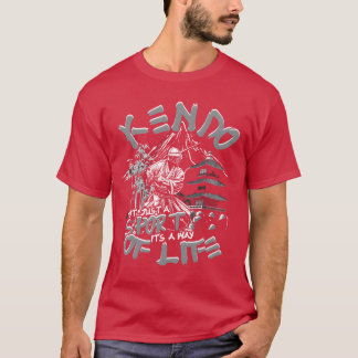 Kendo Japansk martial Arts-pojke T Shirt