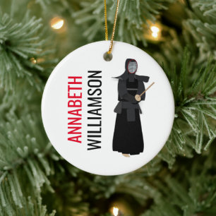 Kendo Julgransprydnad Keramik