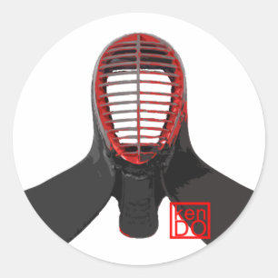 kendo manar-dekal runt klistermärke