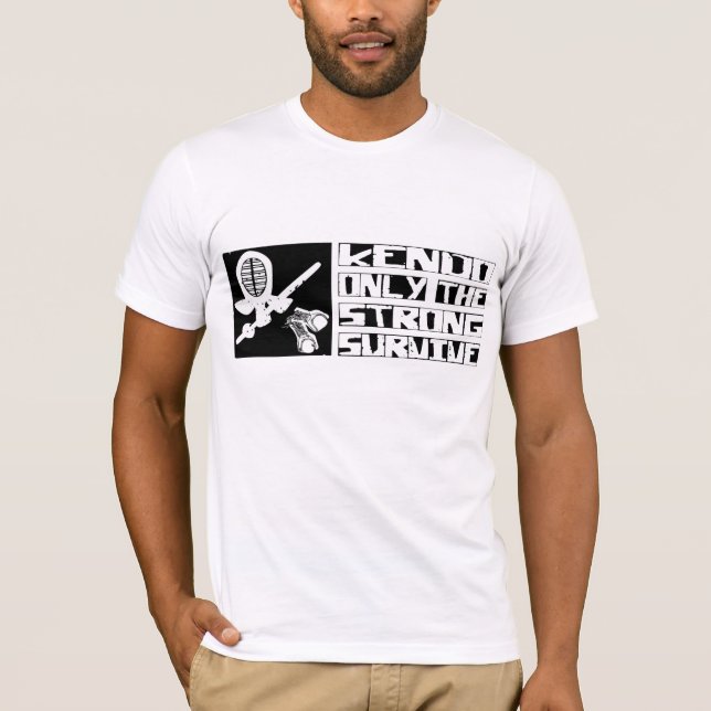 Kendo överlever tee (Framsida)