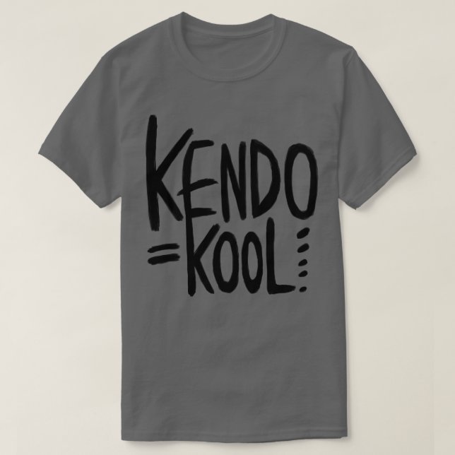 Kendo Pun Kendo är Kool för Kenya T Shirt (Design framsida)