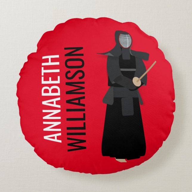 Kendo Rund Kudde (Framsidan)