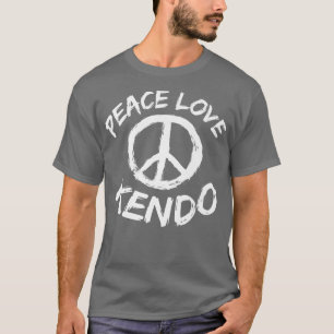 Kendo säger att Japan Sword Art Peace Kärlek Ken T Shirt