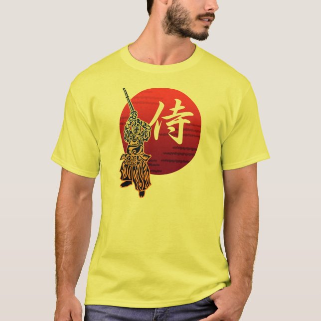 Kendo samurai t-shirt (Framsida)
