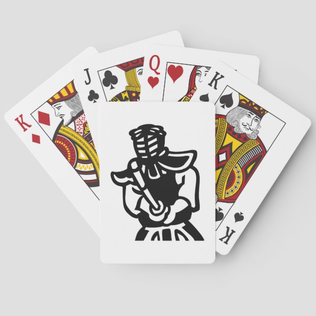 kendo spel kort (Baksidan)