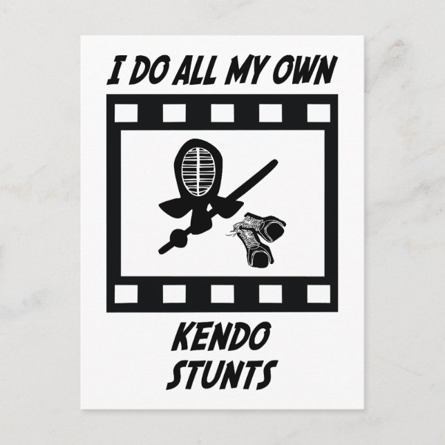 Kendo Stunts Vykort (Framsida)