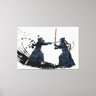 Kendo Sword Canvastryck