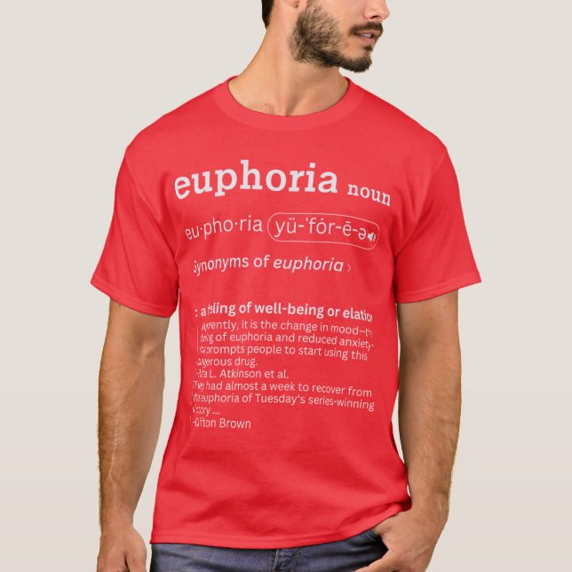 Kendrick Lamar Euphoria present T Shirt (Framsida)