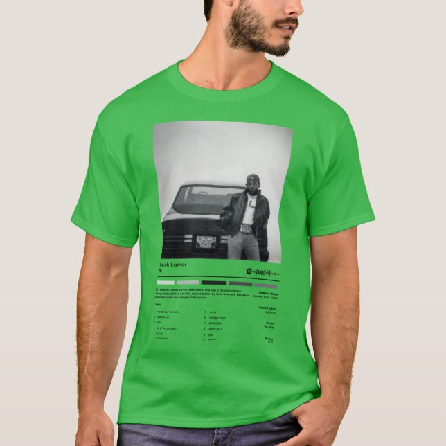 Kendrick Lamar GNX Album vän T Shirt (Framsida)
