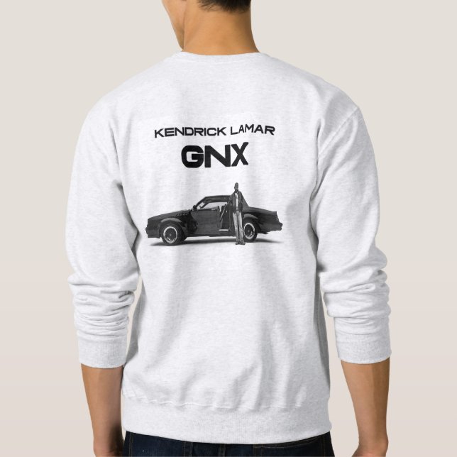 KENDRICK LAMAR GNX SWEAT SHIRT LÅNG ÄRMAD TRÖJA (Baksida)