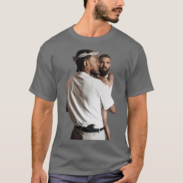 Kendrick Lamar håller Ba tjej T Shirt (Framsida)