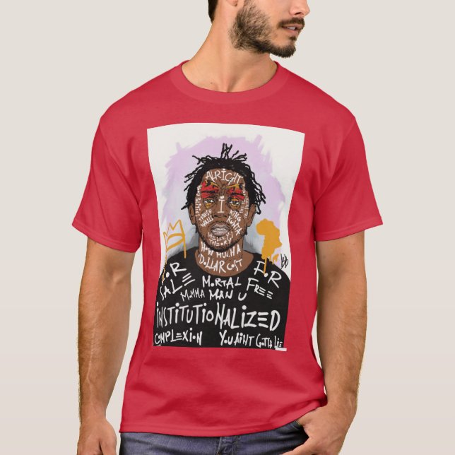 Kendrick Lamar pojke flicka T Shirt (Framsida)