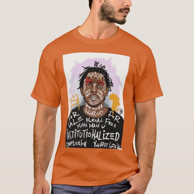 Kendrick Lamar present T Shirt (Framsida)