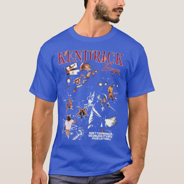 Kendrick Lamar Rap friend T Shirt (Framsida)