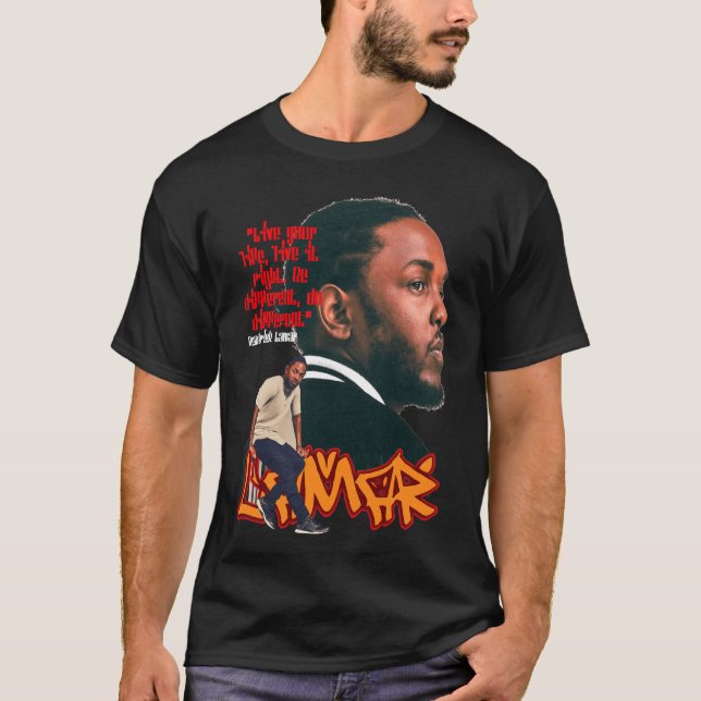Kendrick Lamar ska vara annorlunda T Shirt (Framsida)