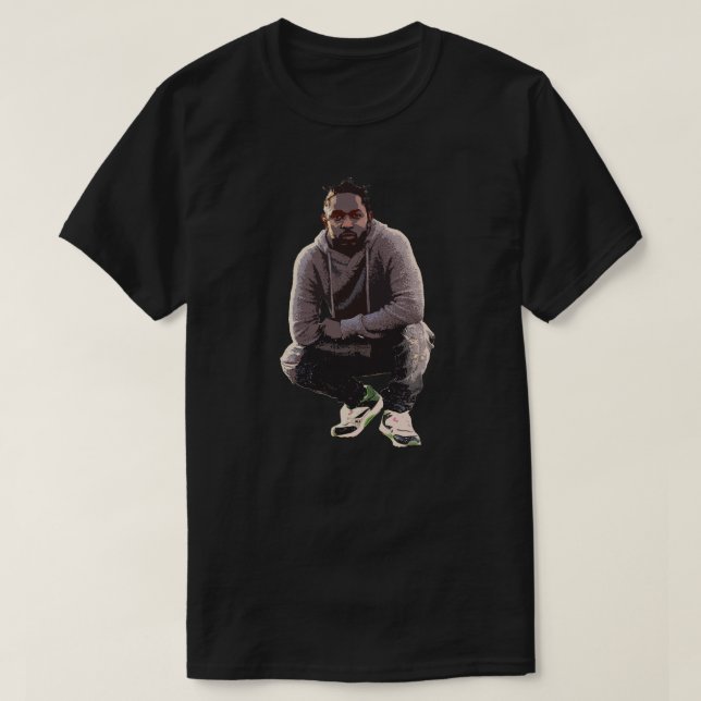 Kendrick Lamar Street Style T-Shirt – Djärv (Design framsida)