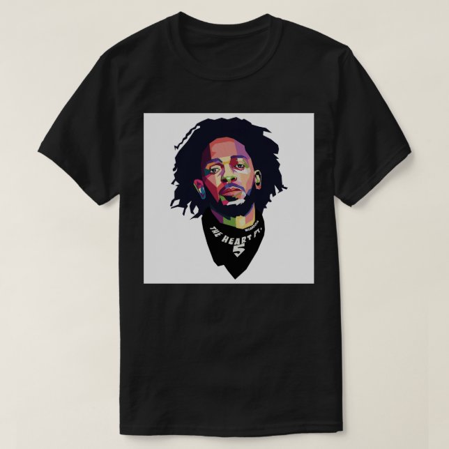Kendrick Lamar THP5 Sticker T Shirt (Design framsida)