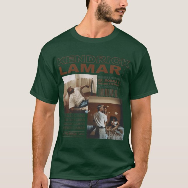 Kendrick Lamar Vintage retro T Shirt (Framsida)