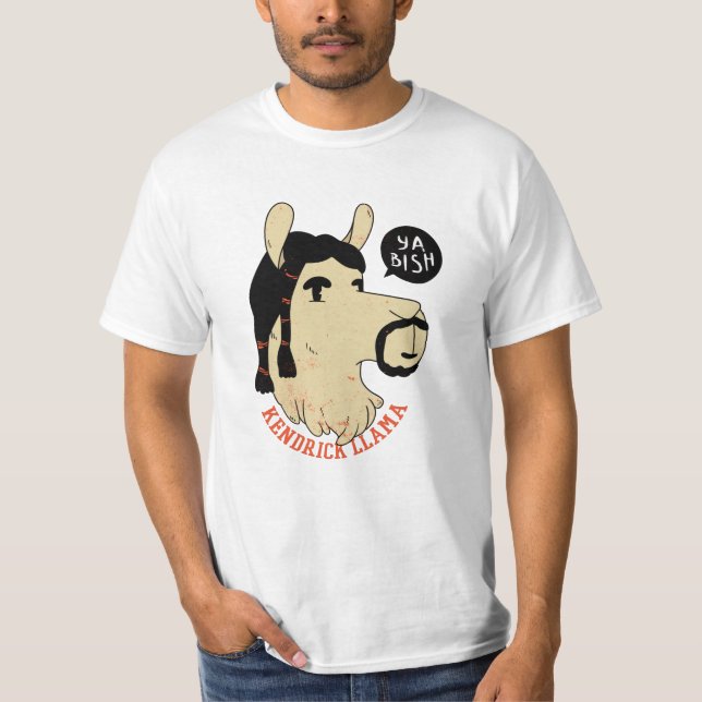 Kendrick Llama T Shirt (Framsida)