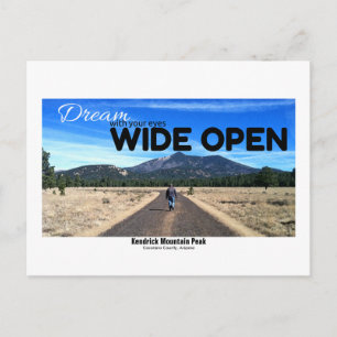 Kendrick Mountain Peak Foto Arizona Resa Vykort