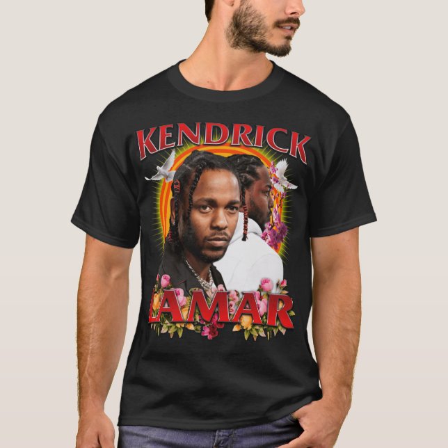 Kendricks Lamar vintage T Shirt (Framsida)