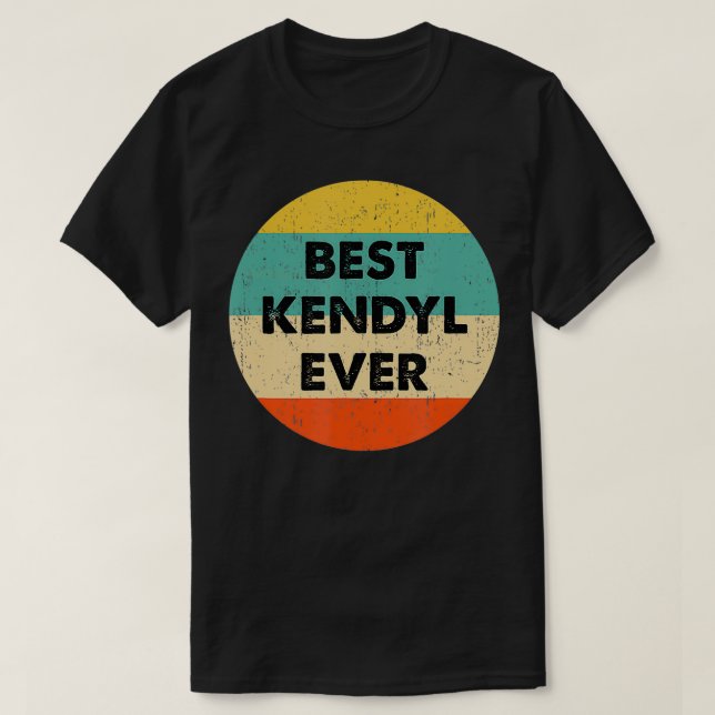 Kendyl Namn T Shirt (Design framsida)
