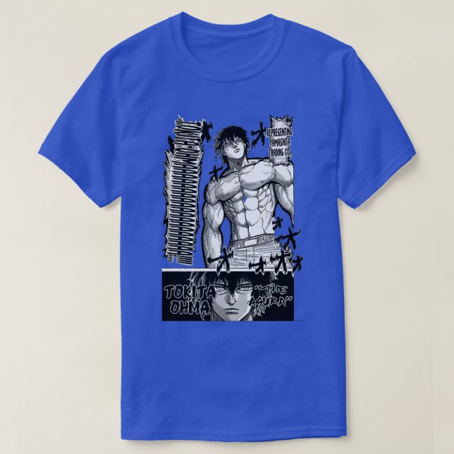 Kengan Ashura Tokita Ohma The Asura T Shirt (Design framsida)
