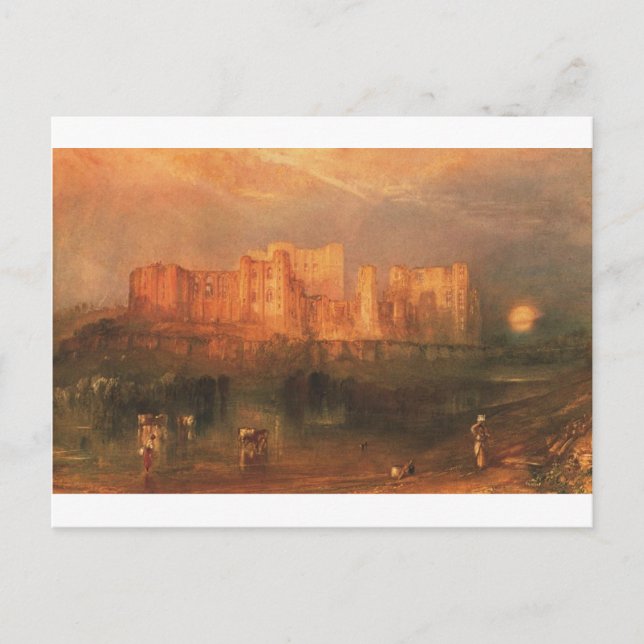Kenilworth Castle av William Turner Vykort (Framsida)
