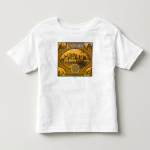 Kenilworth orange LabelRiverside, CA T Shirt