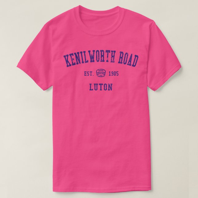 Kenilworth Road T Shirt (Design framsida)