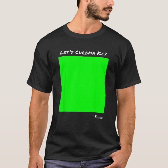 Kenko Photography Terms Graphic Chromakey [Black B T Shirt (Framsida)