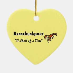 Kennebunkport Maine Julgransprydnad Keramik