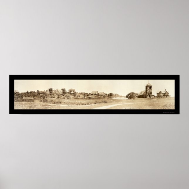 Kennebunkport ME Photo 1911 Poster (Framsidan)