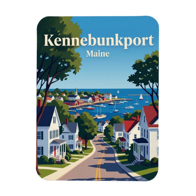 Kennebunkport USA Magnet (Vertikal)