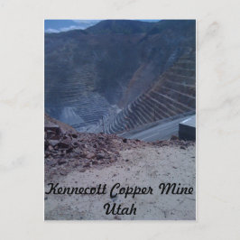 Kennecott Copper Mine-vykort Vykort