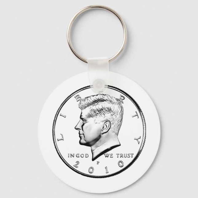 KENNED HALF DOLLAR NYCKELRING (Framsida)
