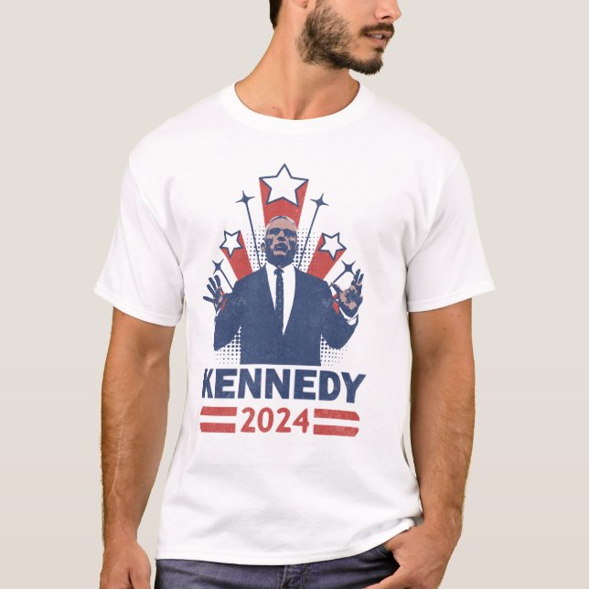 Kennedy 2024 RFK Jr till talman T Shirt (Framsida)
