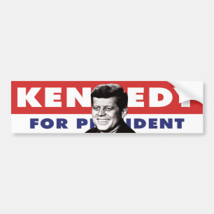 Kennedy bildekal 1960