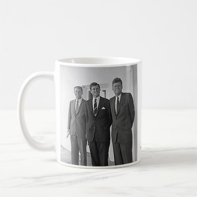 Kennedy bröder, John, Ted, Robert Kaffemugg (Vänster)