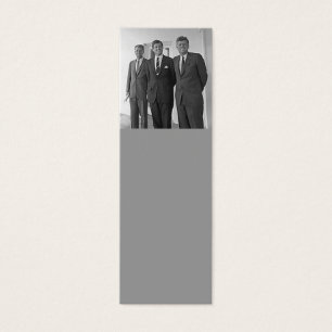 Kennedy bröder, John, Ted, Robert Litet Visitkort