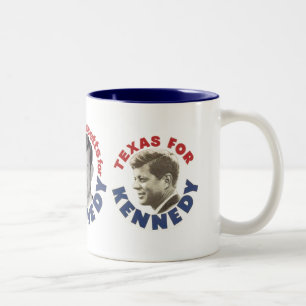 Kennedy brodermugg Två-Tonad mugg