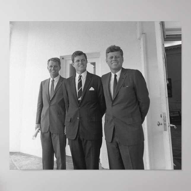 Kennedy Brothers - John, Robert och Ted Poster (Framsidan)
