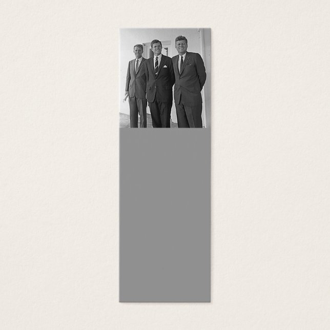 Kennedy Brothers, John, Ted, Robert Litet Visitkort (Framsidan)